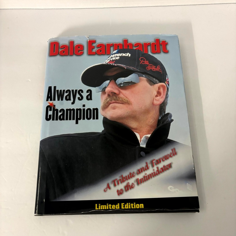 Dale Earnhardt Always a Champion Limited Edition Tribute Book NASCAR 01 Triumph